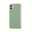 Apple iPhone 12 Kılıf Zore Bark Kapak Açık Yeşil