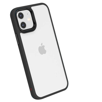Apple iPhone 12 Kılıf Zore Cann Kapak Siyah