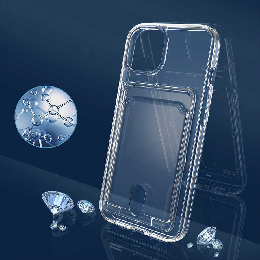 Apple iPhone 12 Kılıf Zore Ensa Kapak Renksiz