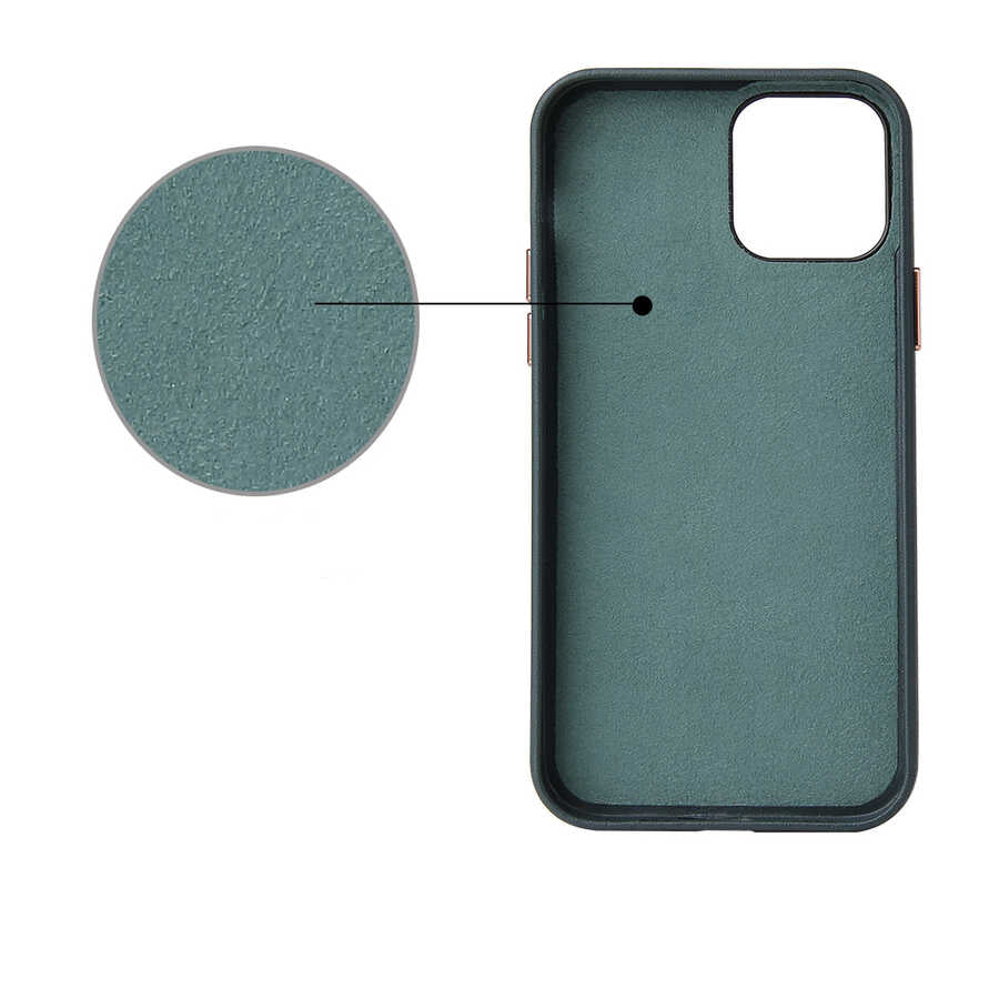 Apple iPhone 12 Kılıf Zore Eyzi Kapak Lacivert