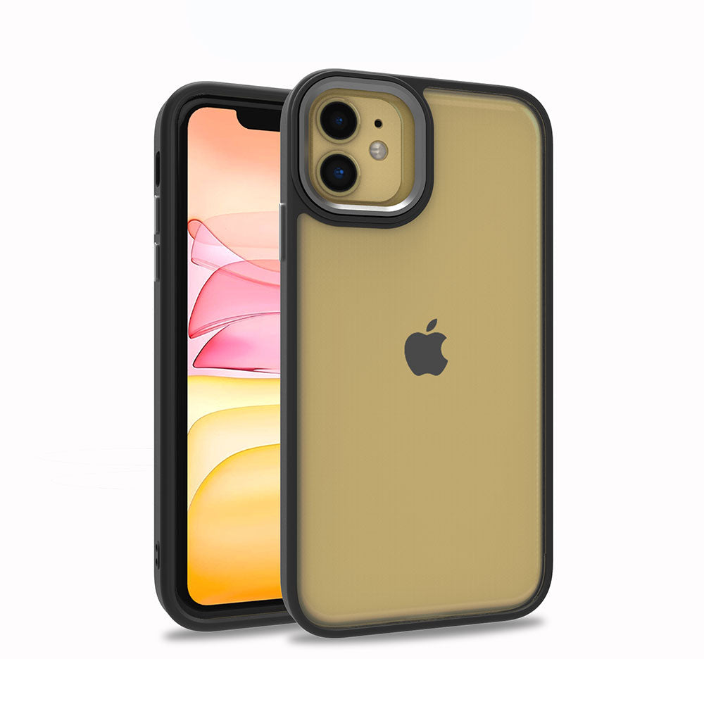 Apple iPhone 12 Kılıf Zore Flora Kapak Sierra Mavi