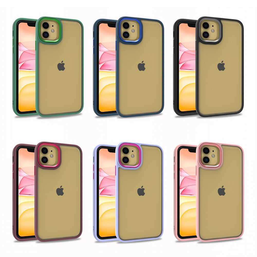 Apple iPhone 12 Kılıf Zore Flora Kapak Mavi