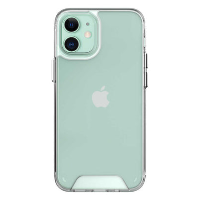 Apple iPhone 12 Kılıf Zore Gard Silikon Renksiz