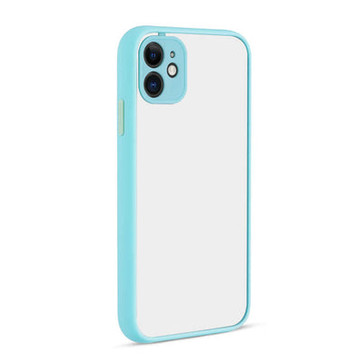 Apple iPhone 12 Kılıf Zore Hux Kapak Turkuaz