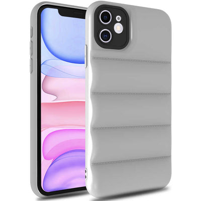 Apple iPhone 12 Kılıf Zore Kasis Kapak Beyaz