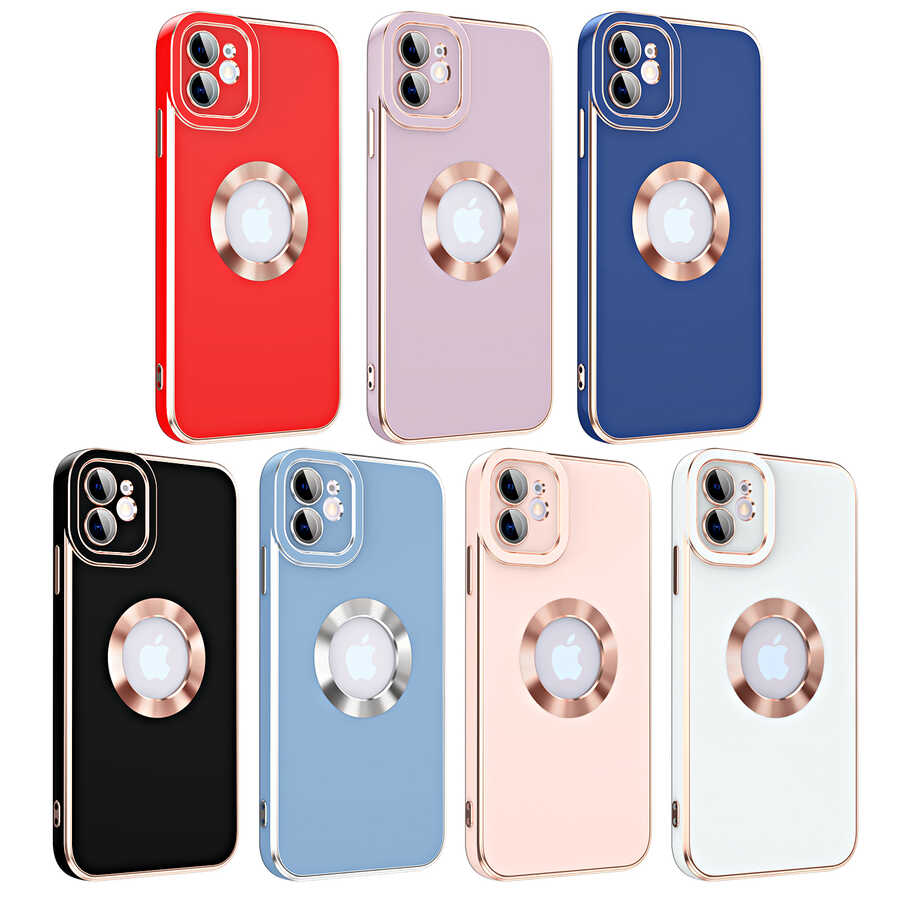 Apple iPhone 12 Kılıf Zore Kongo Kapak Koyu Mor