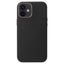 Apple iPhone 12 Kılıf Zore Leathersafe Wireless Kapak Siyah