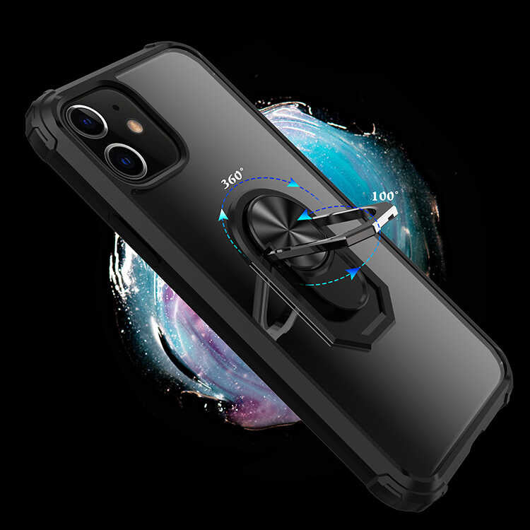 Apple iPhone 12 Kılıf Zore Mola Kapak Lacivert