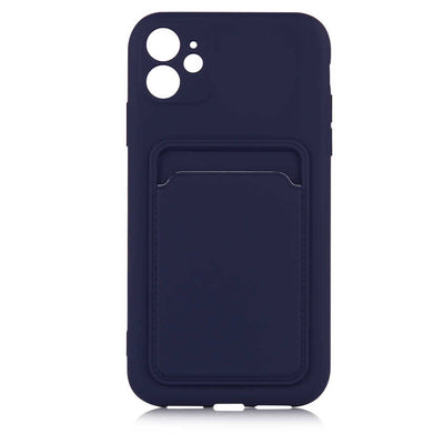 Apple iPhone 12 Kılıf Zore Ofix Kapak Lacivert