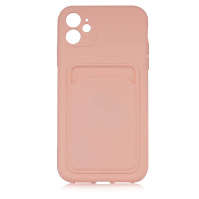 Apple iPhone 12 Kılıf Zore Ofix Kapak Pembe
