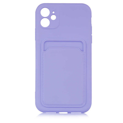 Apple iPhone 12 Kılıf Zore Ofix Kapak Lila