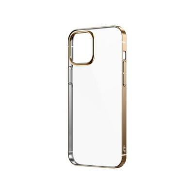 Apple iPhone 12 Kılıf Zore Pixel Kapak Gold