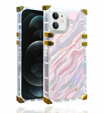 Apple iPhone 12 Kılıf Zore Ples Kapak Pembe