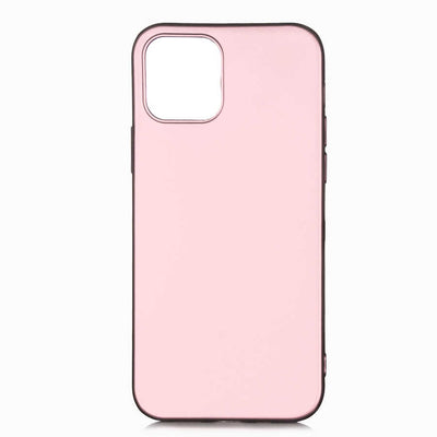 Apple iPhone 12 Kılıf Zore Premier Silikon Kapak Rose Gold