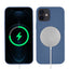 Apple iPhone 12 Kılıf Zore Silksafe Wireless Kapak Siyah