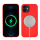 Apple iPhone 12 Kılıf Zore Silksafe Wireless Kapak
