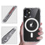 Apple iPhone 12 Kılıf Zore Tacsafe Wireless Kapak Renksiz
