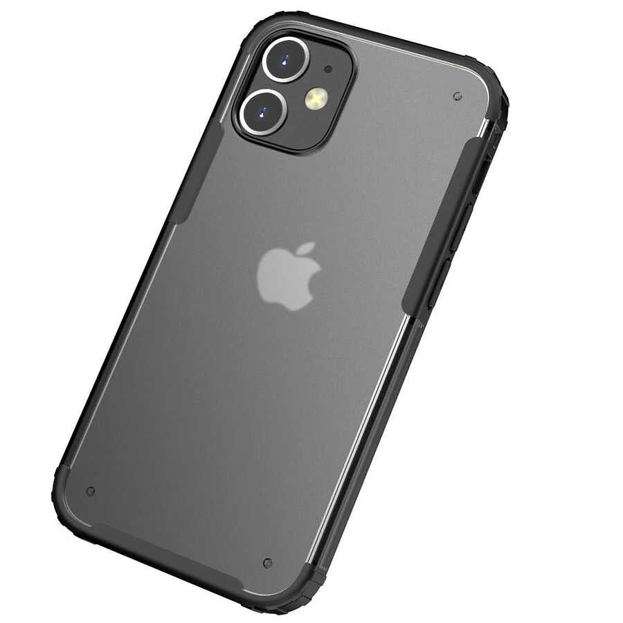 Apple iPhone 12 Kılıf Zore Volks Kapak Kırmızı