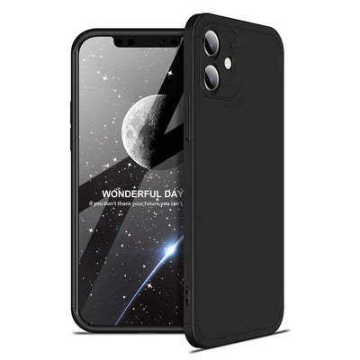 Apple iPhone 12 Mini Kılıf Zore Ays Kapak Siyah