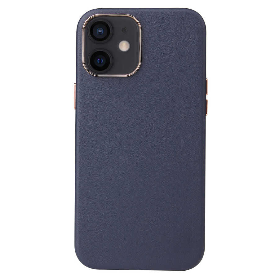 Apple iPhone 12 Mini Kılıf Zore Eyzi Kapak Lacivert