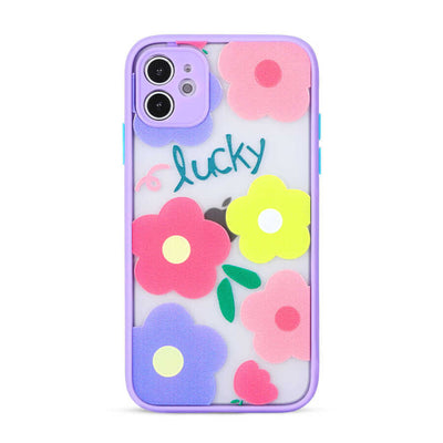Apple iPhone 12 Mini Kılıf Zore Fily Kapak Lila