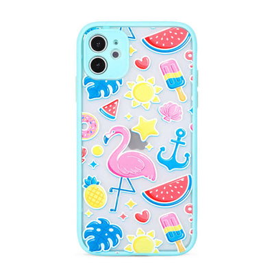 Apple iPhone 12 Mini Kılıf Zore Fily Kapak Turkuaz