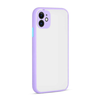 Apple iPhone 12 Mini Kılıf Zore Hux Kapak Lila