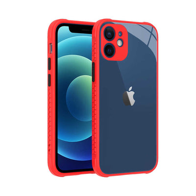 Apple iPhone 12 Mini Kılıf Zore Kaff Kapak Kırmızı