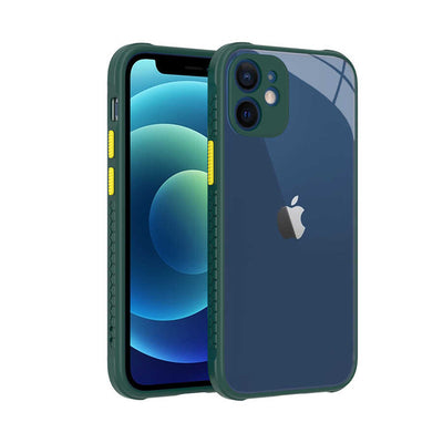 Apple iPhone 12 Mini Kılıf Zore Kaff Kapak Koyu Yeşil