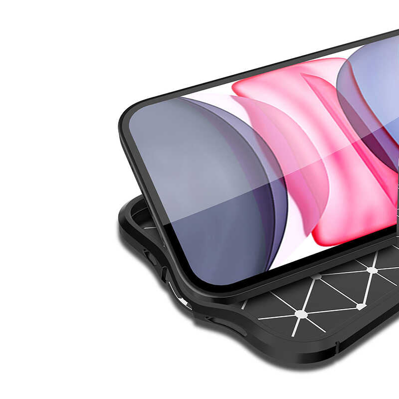 Apple iPhone 12 Mini Kılıf Zore Niss Silikon Kapak Lacivert