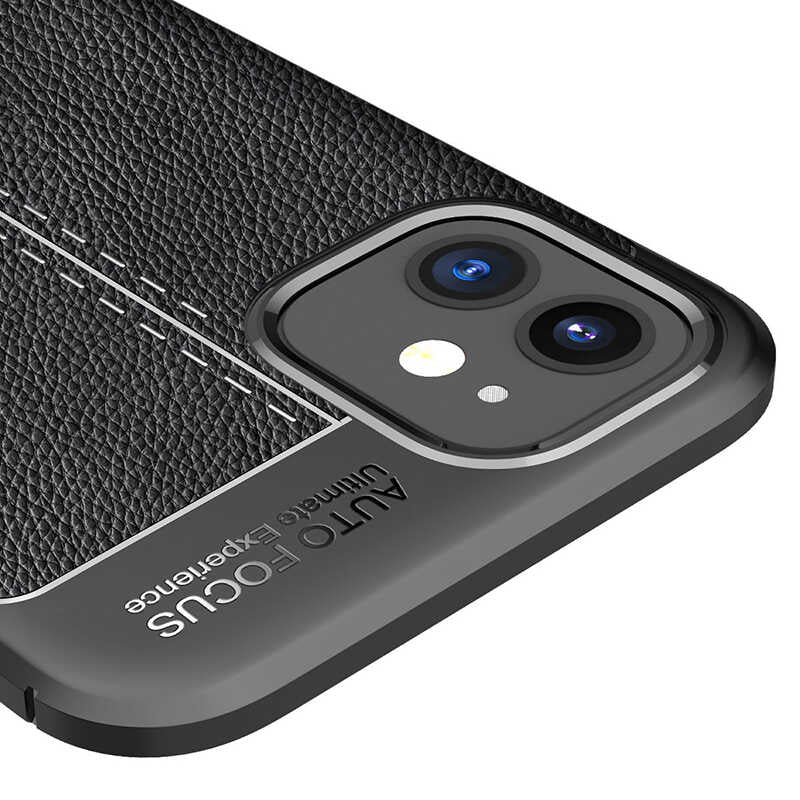 Apple iPhone 12 Mini Kılıf Zore Niss Silikon Kapak Siyah