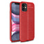 Apple iPhone 12 Mini Kılıf Zore Niss Silikon Kapak Kırmızı