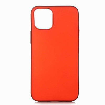 Apple iPhone 12 Mini Kılıf Zore Premier Silikon Kapak Kırmızı