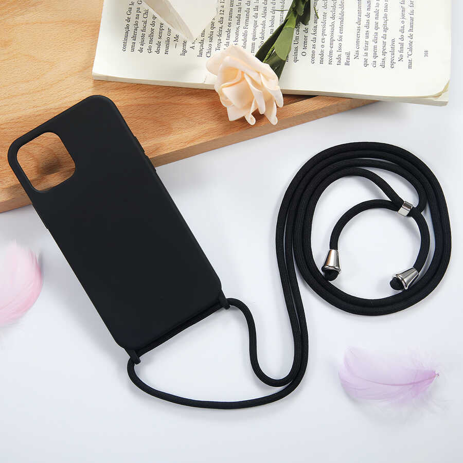 Apple iPhone 12 Mini Kılıf Zore Ropi Kapak Mor