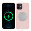 Apple iPhone 12 Mini Kılıf Zore Silksafe Wireless Kapak Mavi