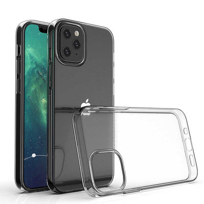 Apple iPhone 12 Mini Kılıf Zore Süper Silikon Kapak Renksiz
