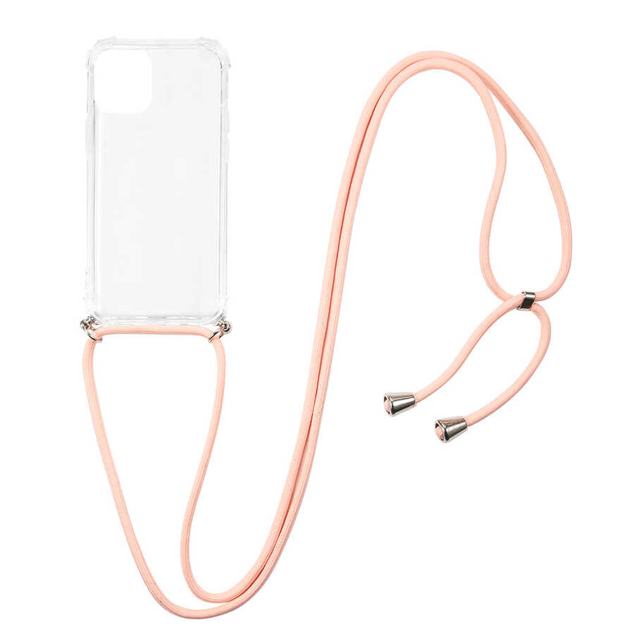 Apple iPhone 12 Mini Kılıf Zore X-Rop Kapak Renksiz