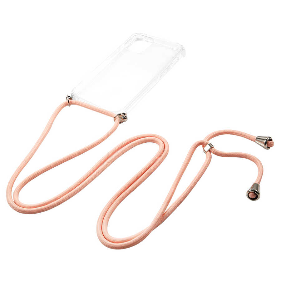 Apple iPhone 12 Mini Kılıf Zore X-Rop Kapak Renksiz