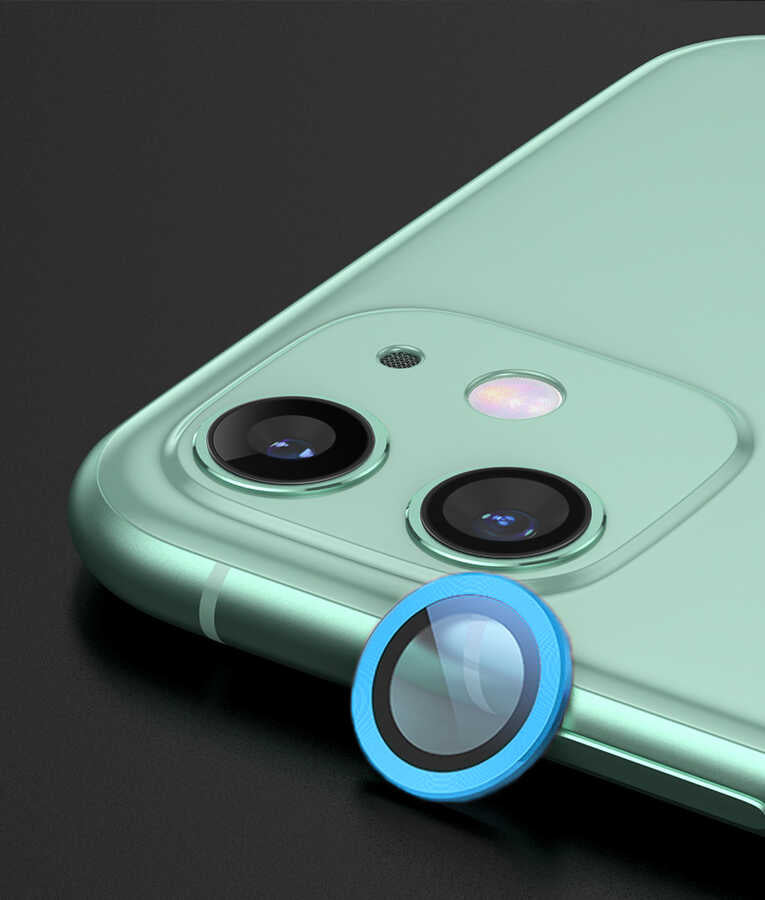 Apple iPhone 12 Mini Zore CL-02 Kamera Lens Koruyucu