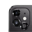 Apple iPhone 12 Mini Zore CL-12 Premium Safir Parmak İzi Bırakmayan Anti-Reflective Kamera Lens Koruyucu Siyah