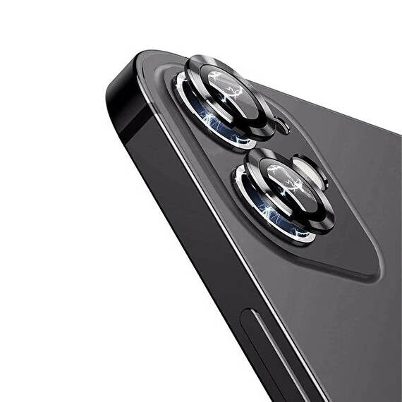 Apple iPhone 12 Mini Zore CL-12 Premium Safir Parmak İzi Bırakmayan Anti-Reflective Kamera Lens Koruyucu Rose Gold