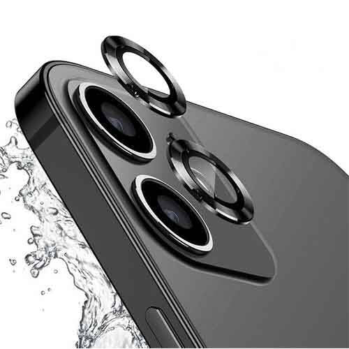 Apple iPhone 12 Mini Zore CL-12 Premium Safir Parmak İzi Bırakmayan Anti-Reflective Kamera Lens Koruyucu Mavi