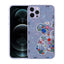 Apple iPhone 12 Pro Kılıf Desenli Sert Silikon Zore Mumila Kapak Lilac Bear