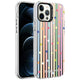 Apple iPhone 12 Pro Kılıf Desenli Zore Silver Sert Kapak Noktalar