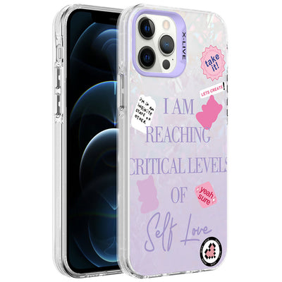 Apple iPhone 12 Pro Kılıf Mermer Desenli Zore Marbello Kapak Mor