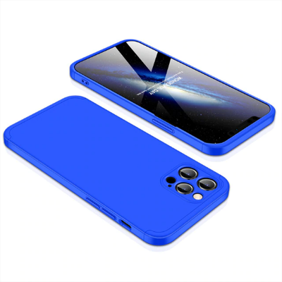 Apple iPhone 12 Pro Kılıf Zore Ays Kapak Mavi