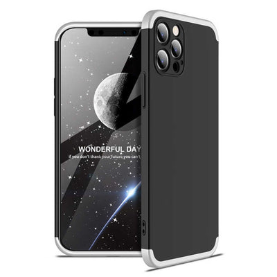 Apple iPhone 12 Pro Kılıf Zore Ays Kapak Siyah-Gri
