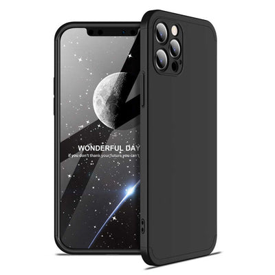Apple iPhone 12 Pro Kılıf Zore Ays Kapak Siyah
