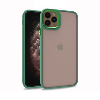 Apple iPhone 12 Pro Kılıf Zore Flora Kapak Yeşil