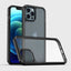 Apple iPhone 12 Pro Kılıf Zore İnoks Kapak Mavi